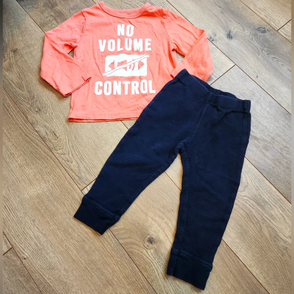 Baby Boy Long Sleeve top And Pants Outfit